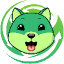 Green Shiba Inu (new) logo