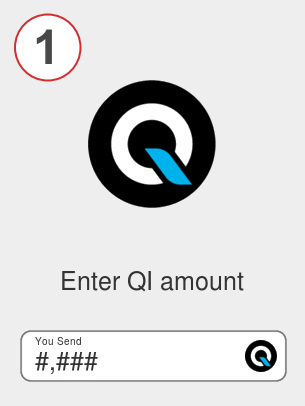 Exchange qi to lunc - Step 1
