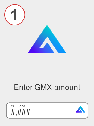 Exchange gmx to ada - Step 1