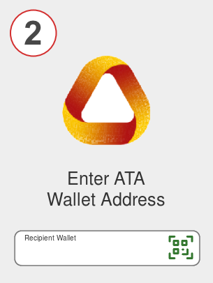 Exchange eth to ata - Step 2