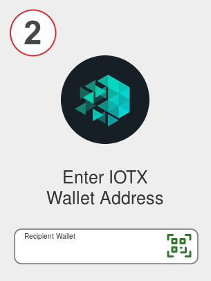 Exchange eth to iotx - Step 2