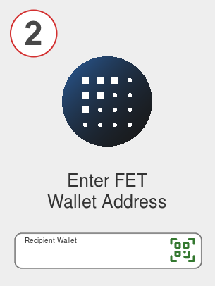 Exchange dai to fet - Step 2
