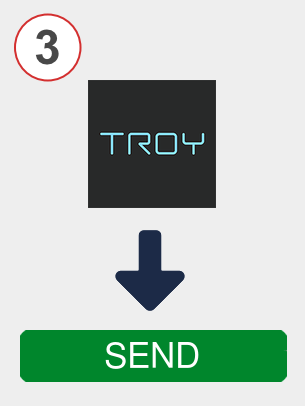 Exchange troy to eth - Step 3