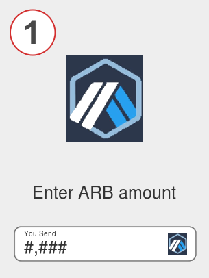 Exchange arb to wif - Step 1