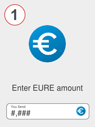 Exchange eure to btc - Step 1