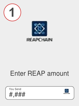 Exchange reap to bnb - Step 1