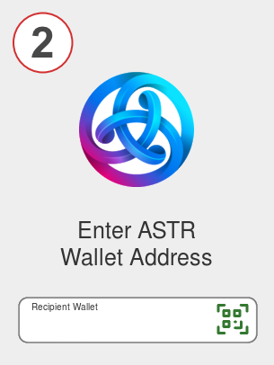 Exchange bnb to astr - Step 2