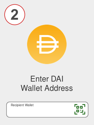 Exchange link to dai - Step 2