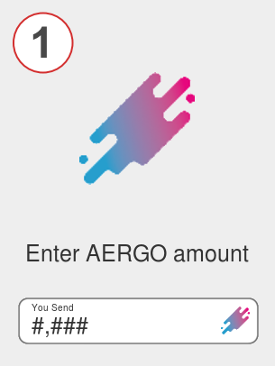 Exchange aergo to avax - Step 1