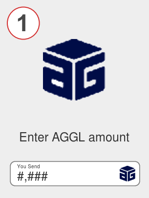 Exchange aggl to btc - Step 1
