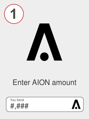 Exchange aion to ada - Step 1