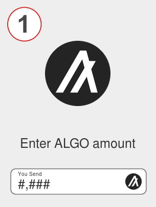 Exchange algo to busd - Step 1