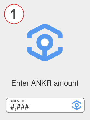 Exchange ankr to lunc - Step 1