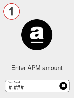 Exchange apm to bnb - Step 1