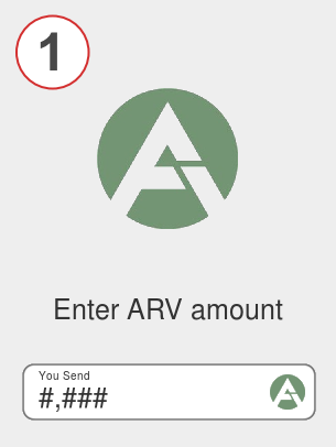 Exchange arv to xrp - Step 1