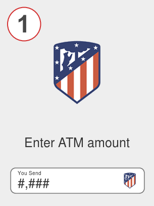 Exchange atm to usdc - Step 1