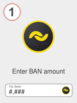 Exchange ban to avax - Step 1