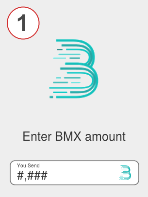Exchange bmx to ada - Step 1