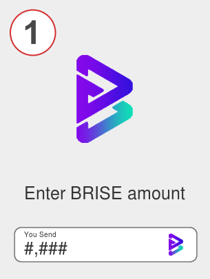 Exchange brise to bnb - Step 1