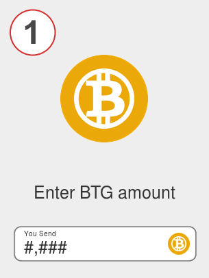 Exchange btg to fei - Step 1