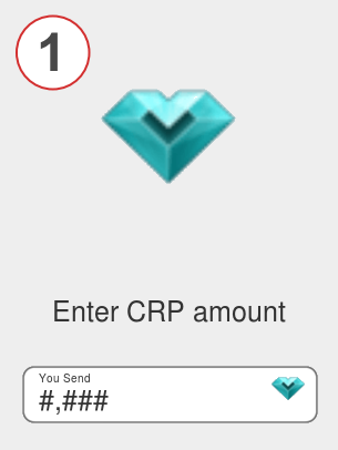 Exchange crp to xrp - Step 1