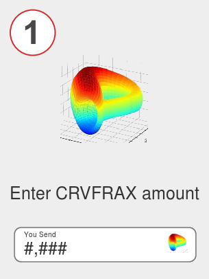 Exchange crvfrax to btc - Step 1
