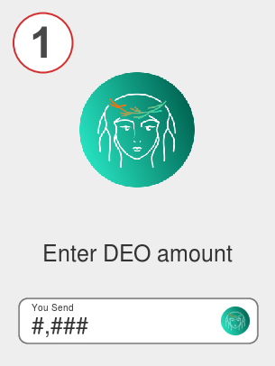 Exchange deo to dot - Step 1