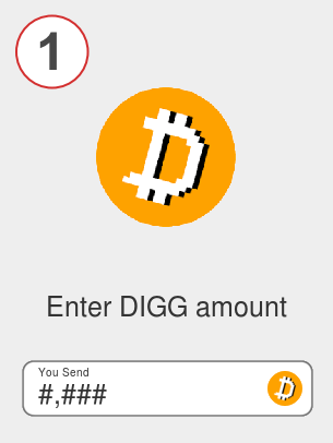 Exchange digg to avax - Step 1