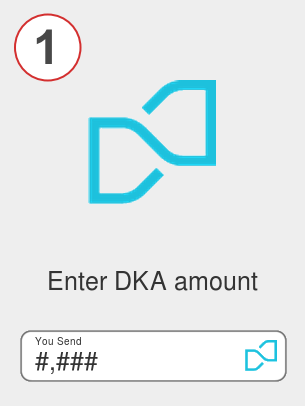 Exchange dka to dot - Step 1