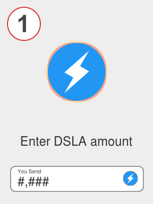 Exchange dsla to busd - Step 1