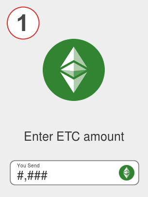 Exchange etc to bsv - Step 1