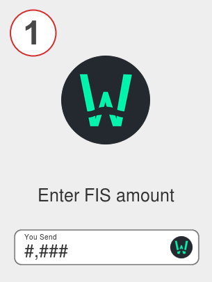 Exchange fis to eth - Step 1