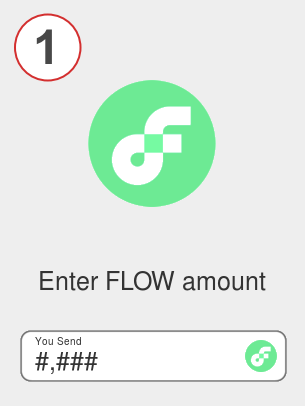 Exchange flow to iota - Step 1