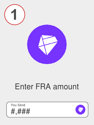 Exchange fra to xrp - Step 1