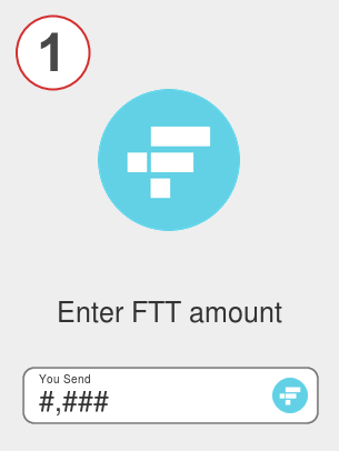 Exchange ftt to eth - Step 1