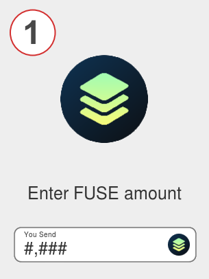 Exchange fuse to bnb - Step 1
