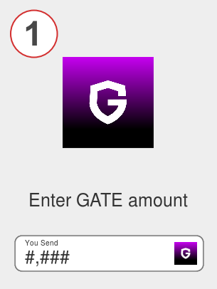Exchange gate to dot - Step 1