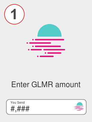 Exchange glmr to sol - Step 1