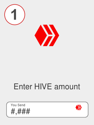 Exchange hive to bnb - Step 1
