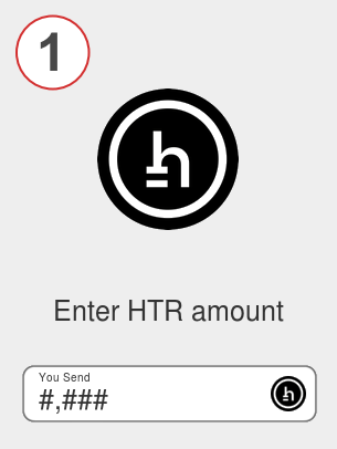 Exchange htr to busd - Step 1