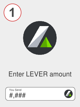 Exchange lever to busd - Step 1