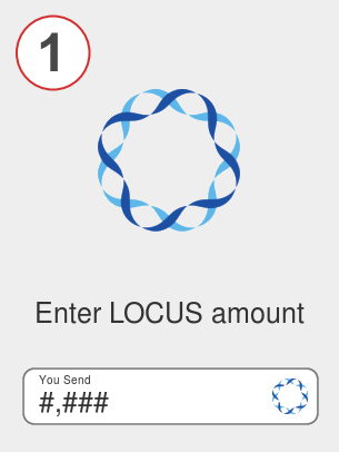 Exchange locus to lunc - Step 1
