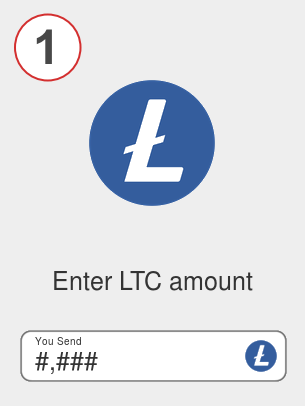 Exchange ltc to matic - Step 1