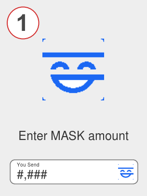 Exchange mask to eth - Step 1