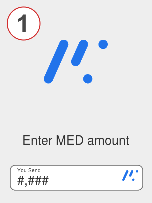 Exchange med to busd - Step 1
