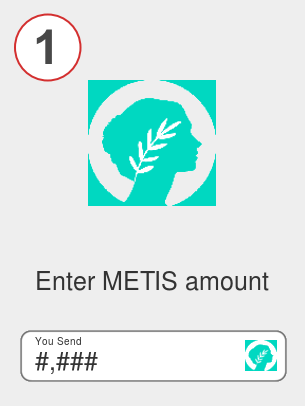 Exchange metis to matic - Step 1