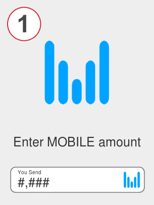 Exchange mobile to btc - Step 1
