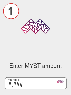 Exchange myst to sol - Step 1