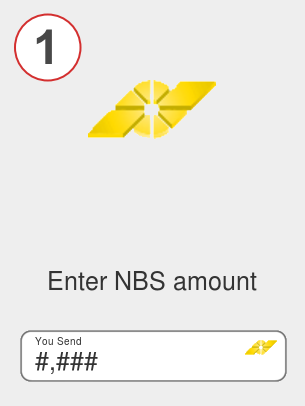 Exchange nbs to avax - Step 1