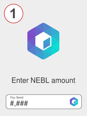 Exchange nebl to bnb - Step 1
